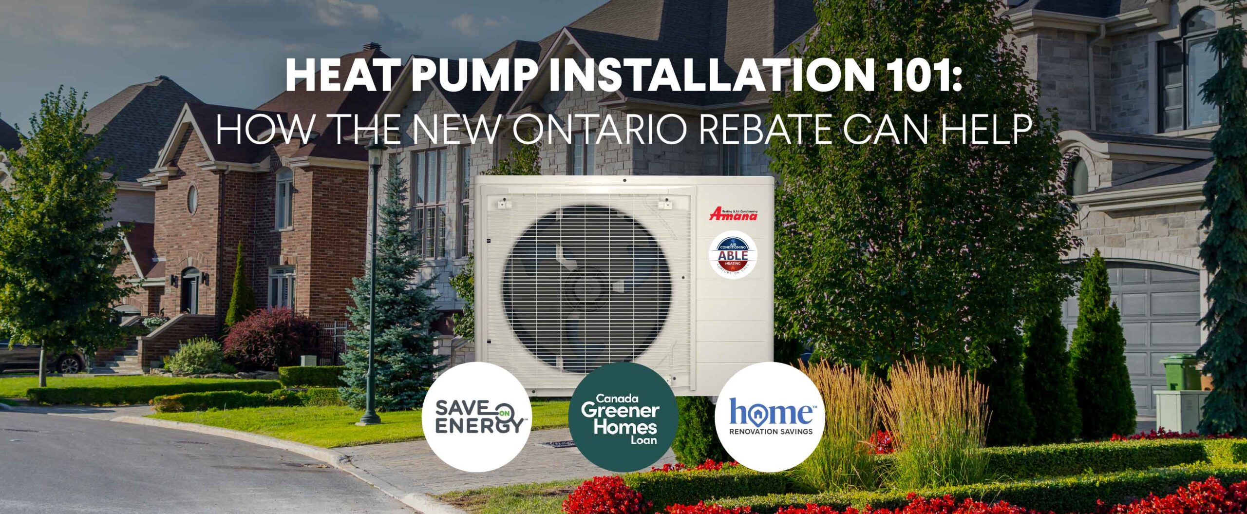 Ontario heat pump rebate