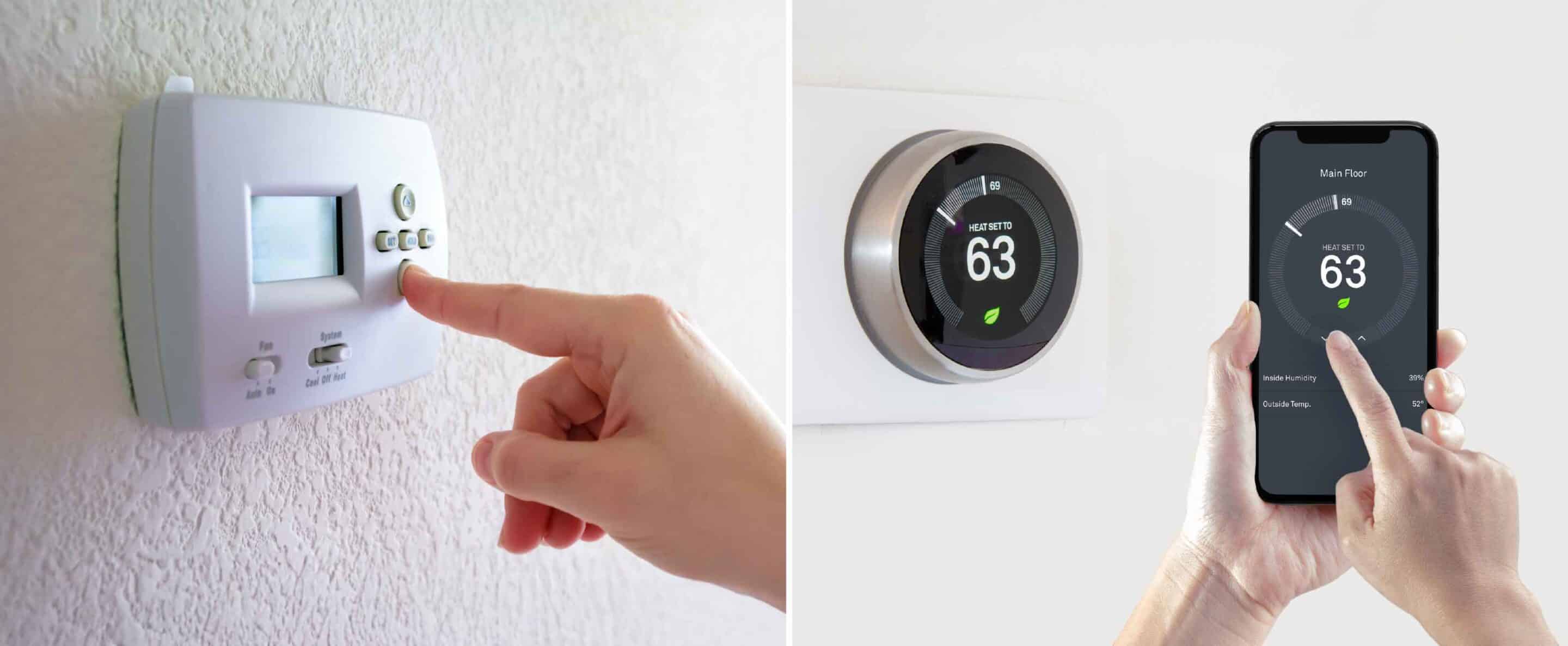 Smart thermostats