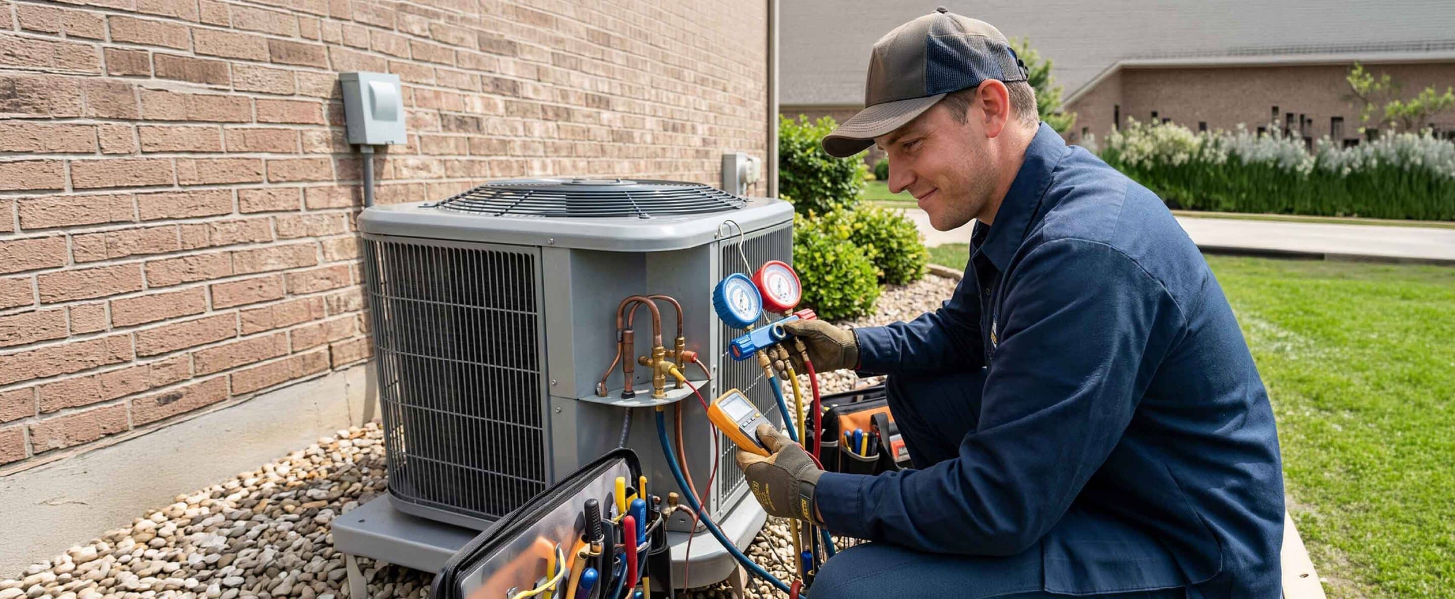 A/C & heat pump ready for warmer weather